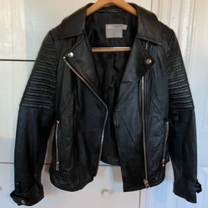 ASOS Black Faux Leather Jacket